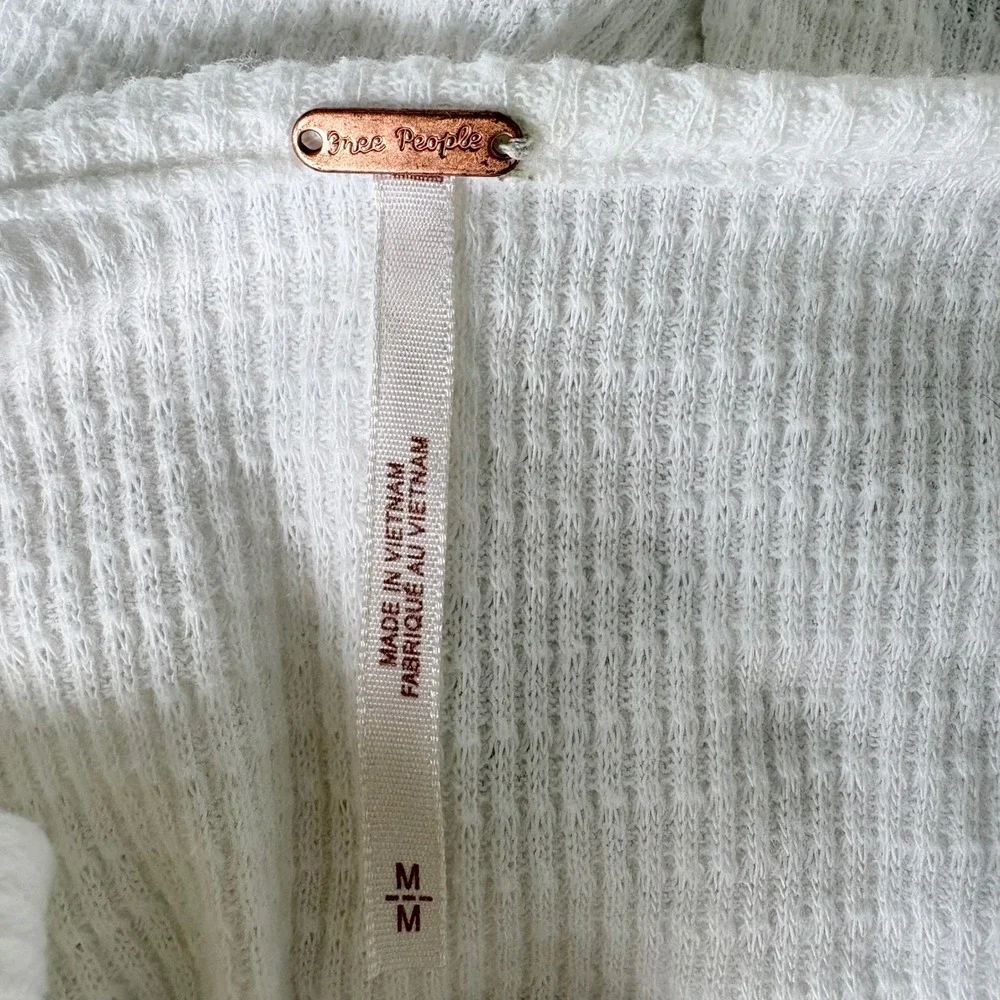 Free People waffle knit